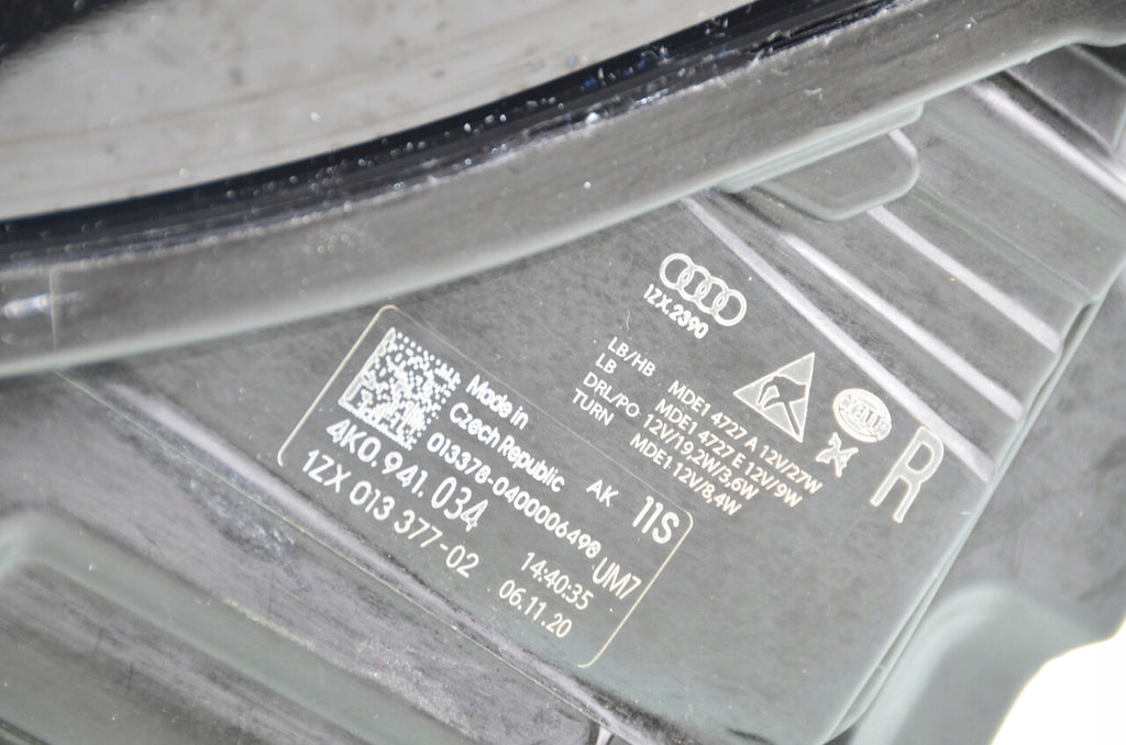 Frontscheinwerfer Audi A6 C8 4K0941034 LED Rechts Scheinwerfer Headlight