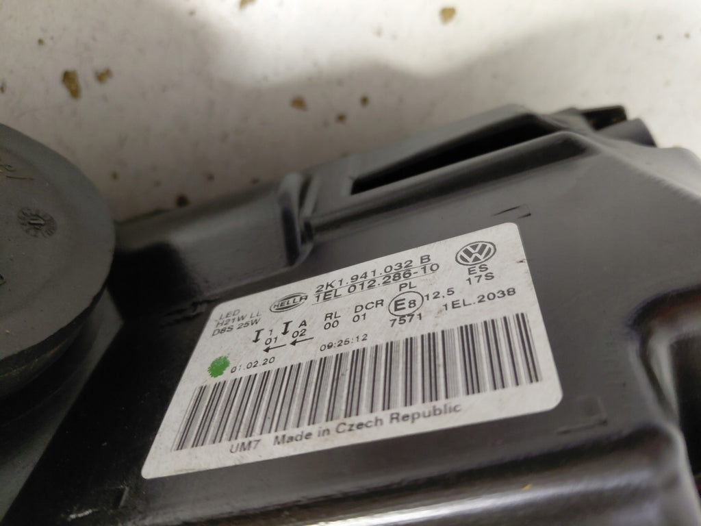 Frontscheinwerfer VW Caddy 2K1941032B LED Rechts Scheinwerfer Headlight SCH5926047998cc