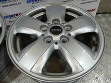 Load image into Gallery viewer, 4x Alufelge 15 Zoll 5.5" 5x112 46ET Glanz Silber 6855101 Mini F57 F56 F55 FEL6022392008dr