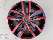 Load image into Gallery viewer, 1x Alufelge 17 Zoll 6.0" 5x112 50ET Glanz Schwarz 2K5601025K VW Caddy Rim Wheel FEL4859519371ul