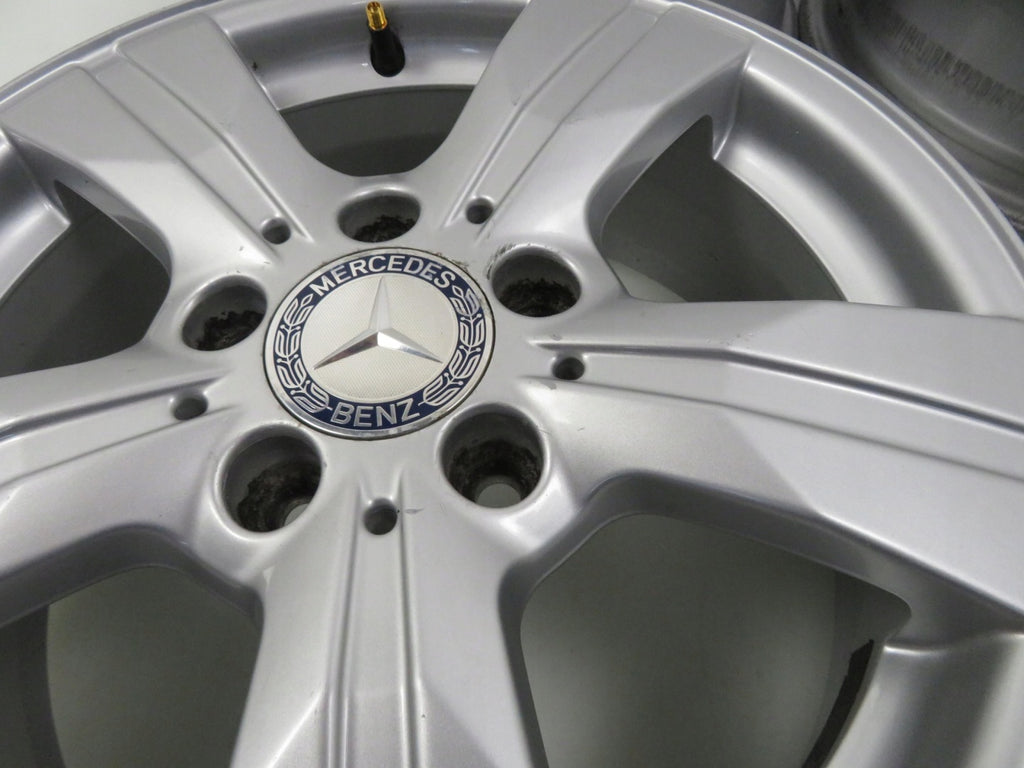 4x Alufelge 16 Zoll 6.0" 5x112 46ET A1694012202 Mercedes-Benz W169 Rim Wheel FEL5230688607xx