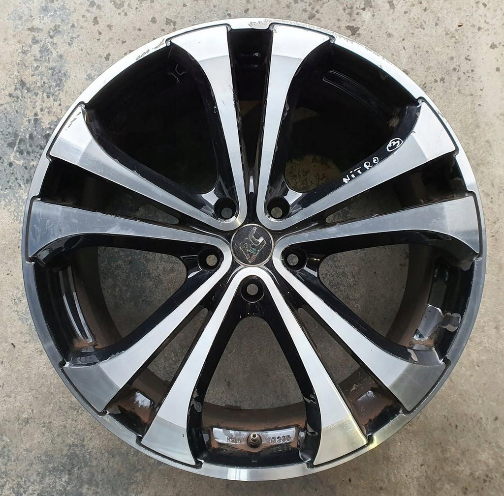 1x Alufelge 20 Zoll 8.5" 5x114.3 38ET Glanz Schwarz Dodge Nitro Rim Wheel FEL2391896436vz