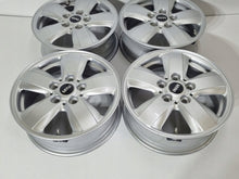 Laden Sie das Bild in den Galerie-Viewer, 4x Alufelge 15 Zoll 5.5" 5x112 46ET Glanz Silber 6855101 Mini Rim Wheel FEL6463992510ih