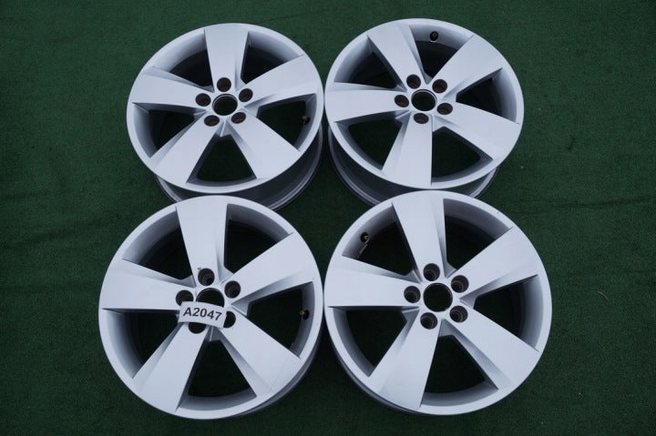 4x Alufelge 16 Zoll 6.0" 5x100 35ET Glanz Silber 657601025J Skoda Scala Kamiq FEL6000330562vg