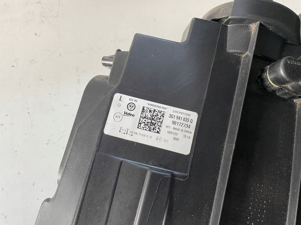 Frontscheinwerfer VW Passat B8 3G1941035Q Full LED Ein Stück (Rechts oder Links) SCH6544680449kg
