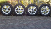 Laden Sie das Bild in den Galerie-Viewer, 4x Alufelge 17 Zoll 6.5" 5x112 44ET Silber KBA55168 KBA52975 Audi 4 I Rim Wheel FEL3610142419zy