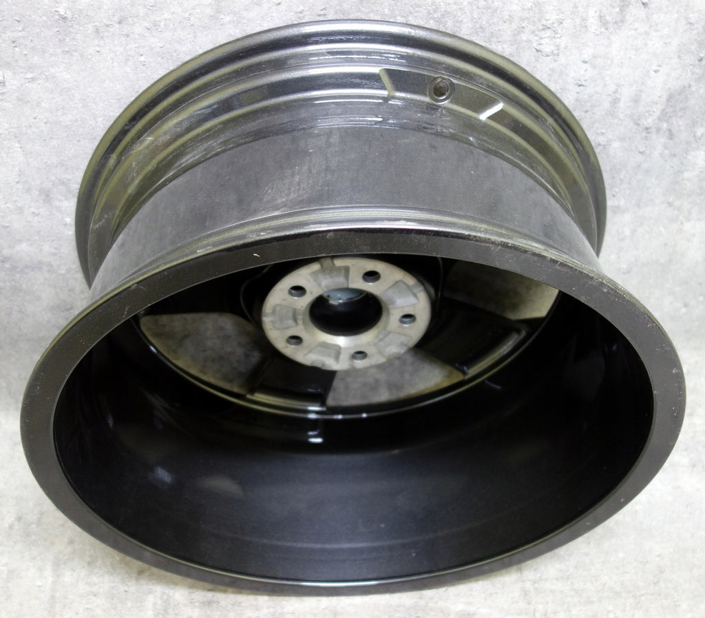 4x Alufelge 18 Zoll 8.0" 5x112 39ET Glanz Silber 4K0601025 Audi A6 C8 Rim Wheel