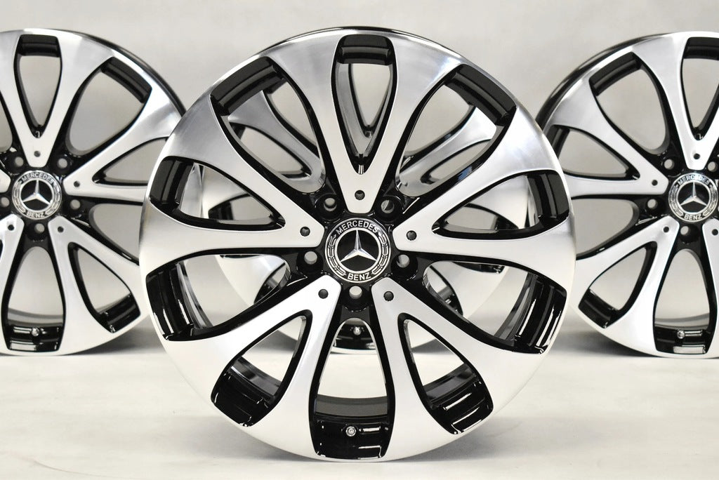 4x Alufelge 18 Zoll 8.0" 5x112 45ET Glanz Silber A2134011100 Mercedes-Benz W213 FEL5487811390bj
