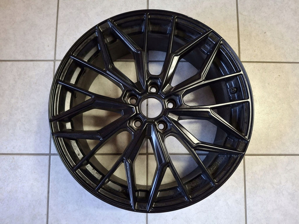 1x Alufelge 19 Zoll 8.0" 5x108 50ET Matt Schwarz APR9KHKA50 Rim Wheel FEL9392378896fz