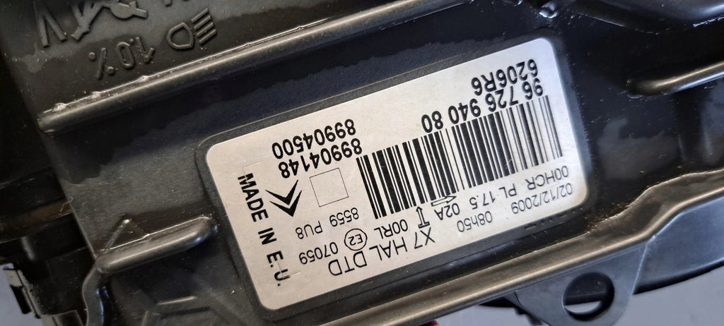 Frontscheinwerfer Citroën C5 III 7101238 Rechts Scheinwerfer Headlight SCH2507110115wj