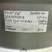 Load image into Gallery viewer, 1x Alufelge 17 Zoll 7.0" 5x112 45ET Glanz Silber 2GA601025J VW Rim Wheel FEL1098453431ih