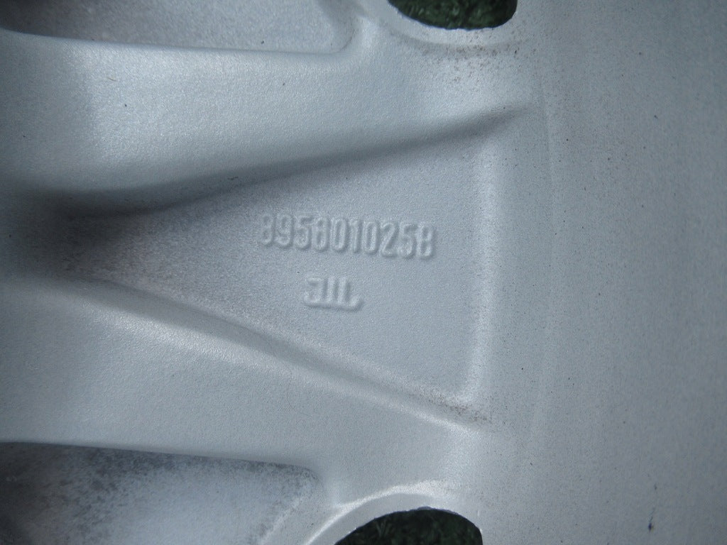 1x Alufelge 15 Zoll 6.0" 4x108 37ET Silber 895601025B Audi Coupe Rim Wheel FEL9593492814el