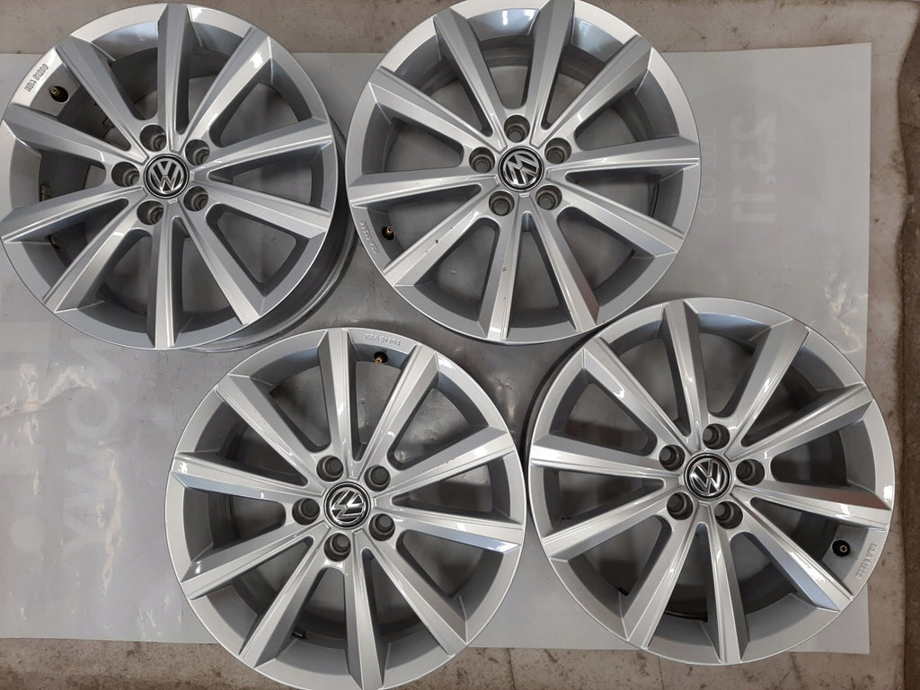4x Alufelge 16 Zoll 6.0" 5x100 45ET 2G0071496 VW Polo Rim Wheel FEL1717969854sd