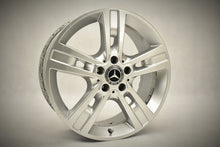 Laden Sie das Bild in den Galerie-Viewer, 4x Alufelge 18 Zoll 8.0" 5x112 60ET Glanz Silber A1644015702 Mercedes-Benz W164 FEL6270431783qg