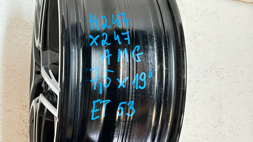 1x Alufelge 19 Zoll 7.5" 5x112 53ET A2474011500 Mercedes-Benz Glb X247 Gla H247 FEL9833186317oc