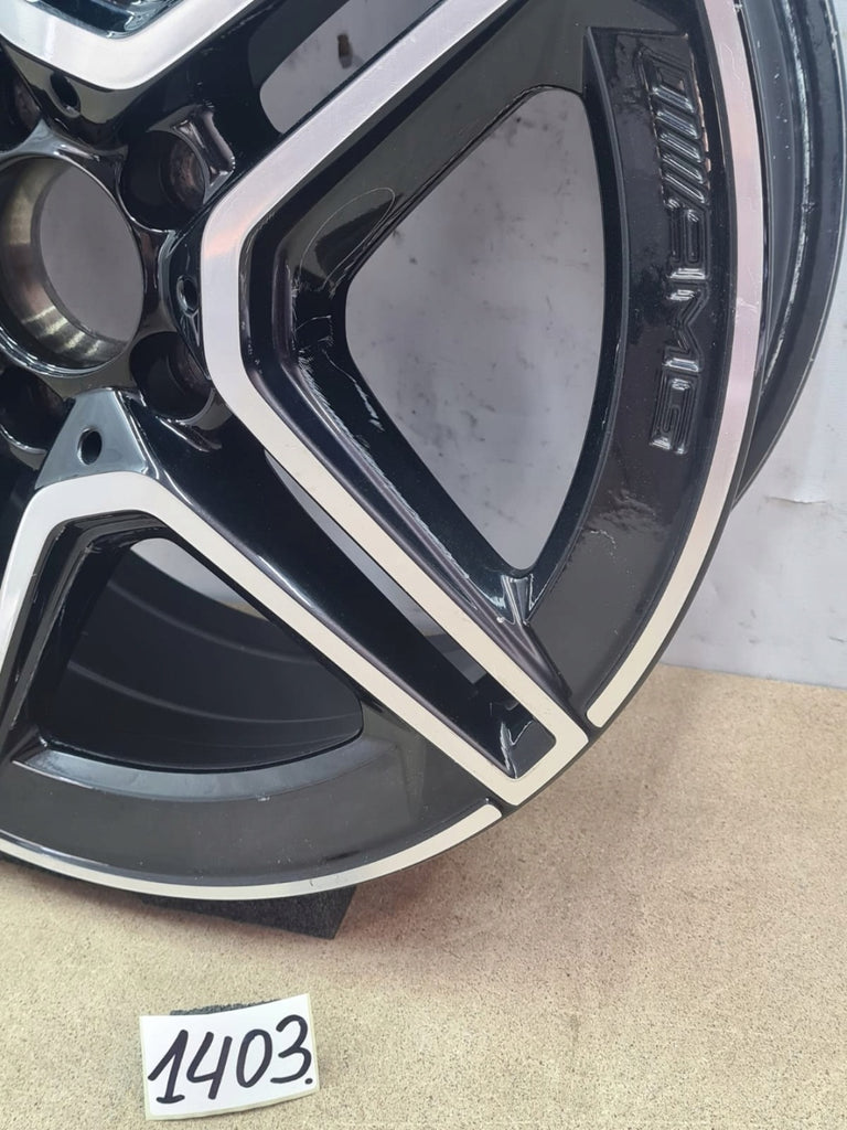 1x Alufelge 18 Zoll 7.5" 5x112 49ET Glanz Graphit A1774011500 Mercedes-Benz Mg FEL3948417777yz