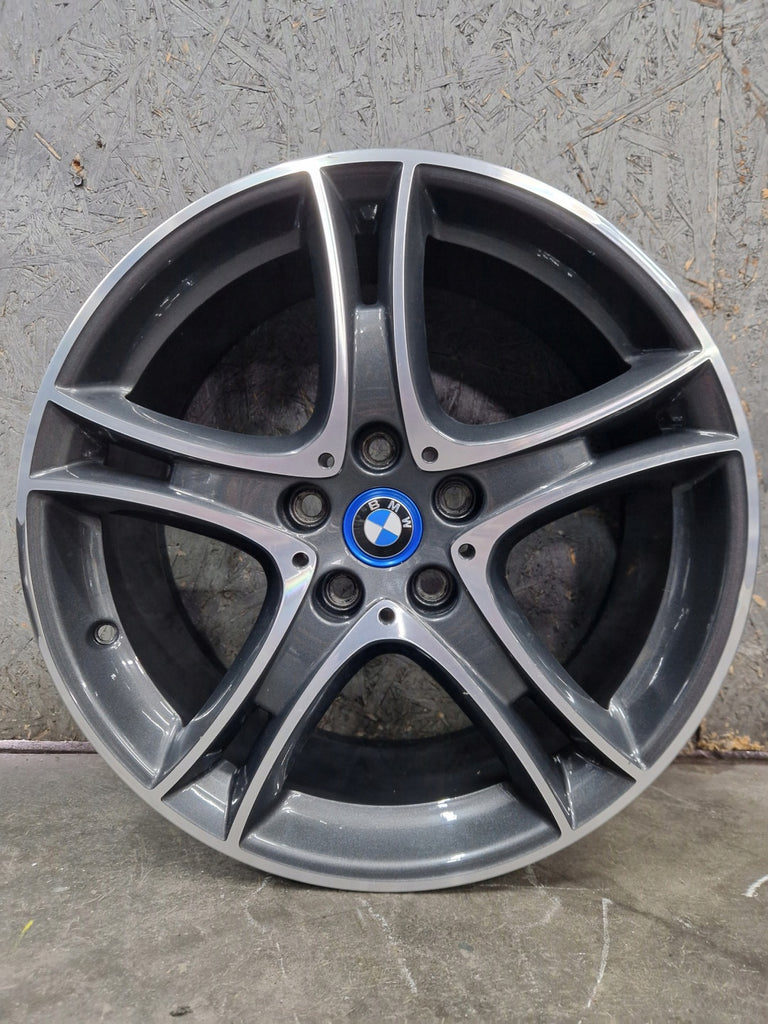 4x Alufelge 18 Zoll 8.0" 5x112 57ET Glanz Grau 6855092 BMW F45 F46 Mg Rim Wheel FEL8764399915we