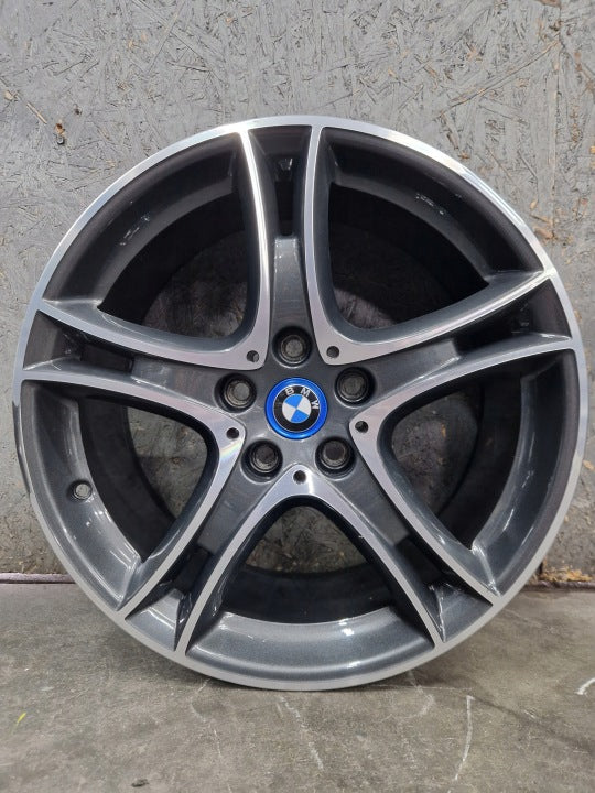 4x Alufelge 18 Zoll 8.0" 5x112 57ET Glanz Grau 6855092 BMW F45 F46 Mg Rim Wheel FEL8764399915we