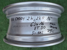 Load image into Gallery viewer, 1x Alufelge 16 Zoll 5x112 2K5601025J VW Caddy Rim Wheel FEL4441828122yw
