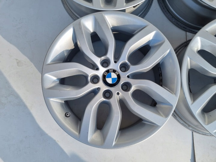 4x Alufelge 17 Zoll 7.5" 5x120 32ET Glanz Silber 6787576 BMW F25 Rim Wheel FEL2589935839hg