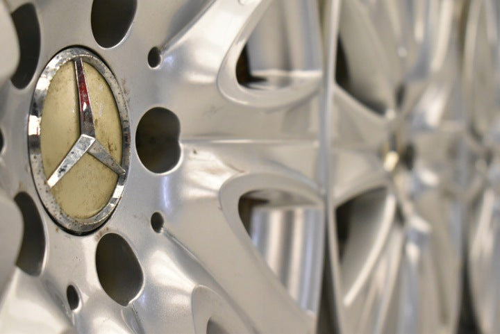 4x Alufelge 18 Zoll 8.0" 5x112 41ET Glanz Silber A2224010902 Mercedes-Benz FEL2137737712ve