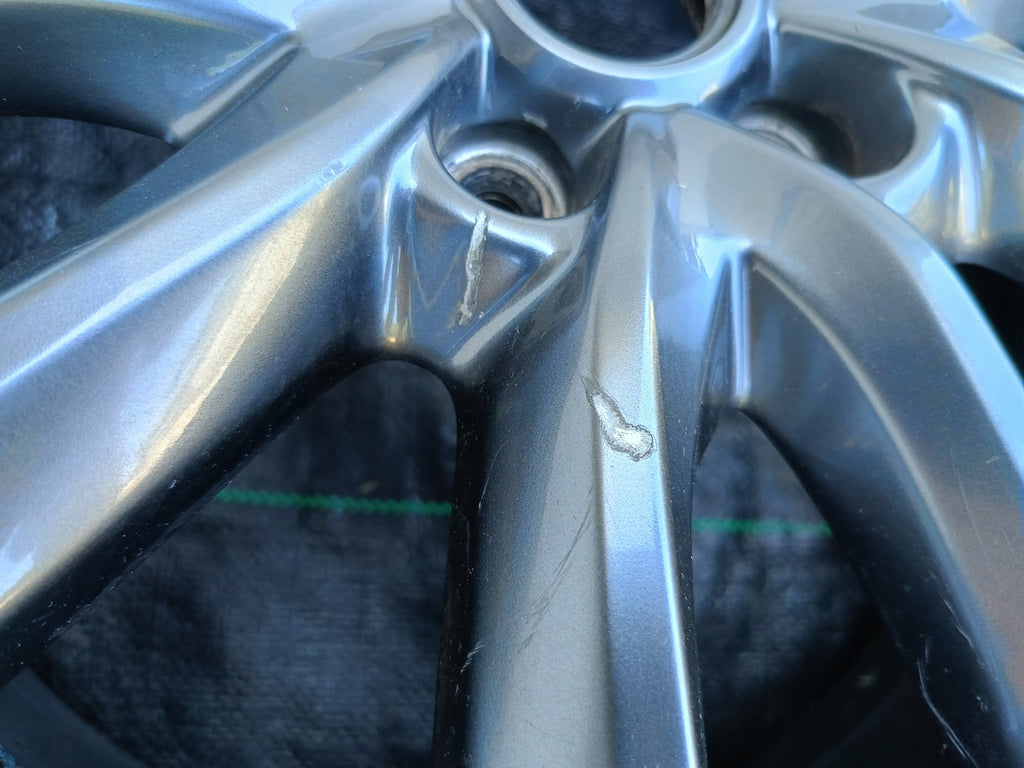 1x Alufelge 18 Zoll 7.0" 5x114.3 45ET Glanz Graphit 9965657080 Mazda I Rim Wheel FEL8821835839jv