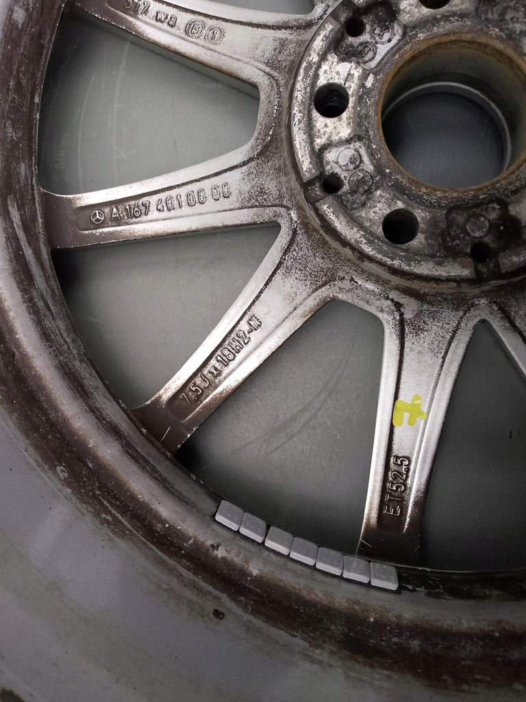 1x Alufelge 18 Zoll 7.5" 5x112 Glanz A1674010000 Mercedes-Benz Gle Rim Wheel FEL5627994347if