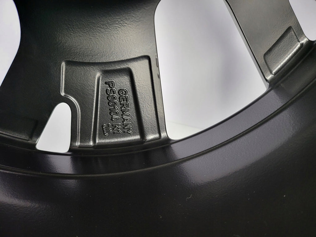 1x Alufelge 17 Zoll 7.5" 5x108 44ET Glanz Schwarz 9835057580 Peugeot 308