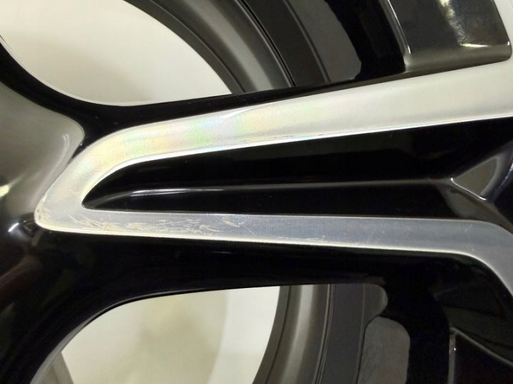 1x Alufelge 17 Zoll 7.0" 4x108 38ET Glanz Schwarz 9832281680 Opel Rim Wheel FEL3408119699ob
