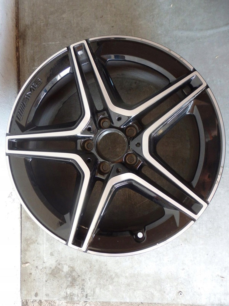 1x Alufelge 18 Zoll 7.5" 5x112 49ET Glanz Schwarz A1774011500 Mercedes-Benz W177 FEL7334265068fe
