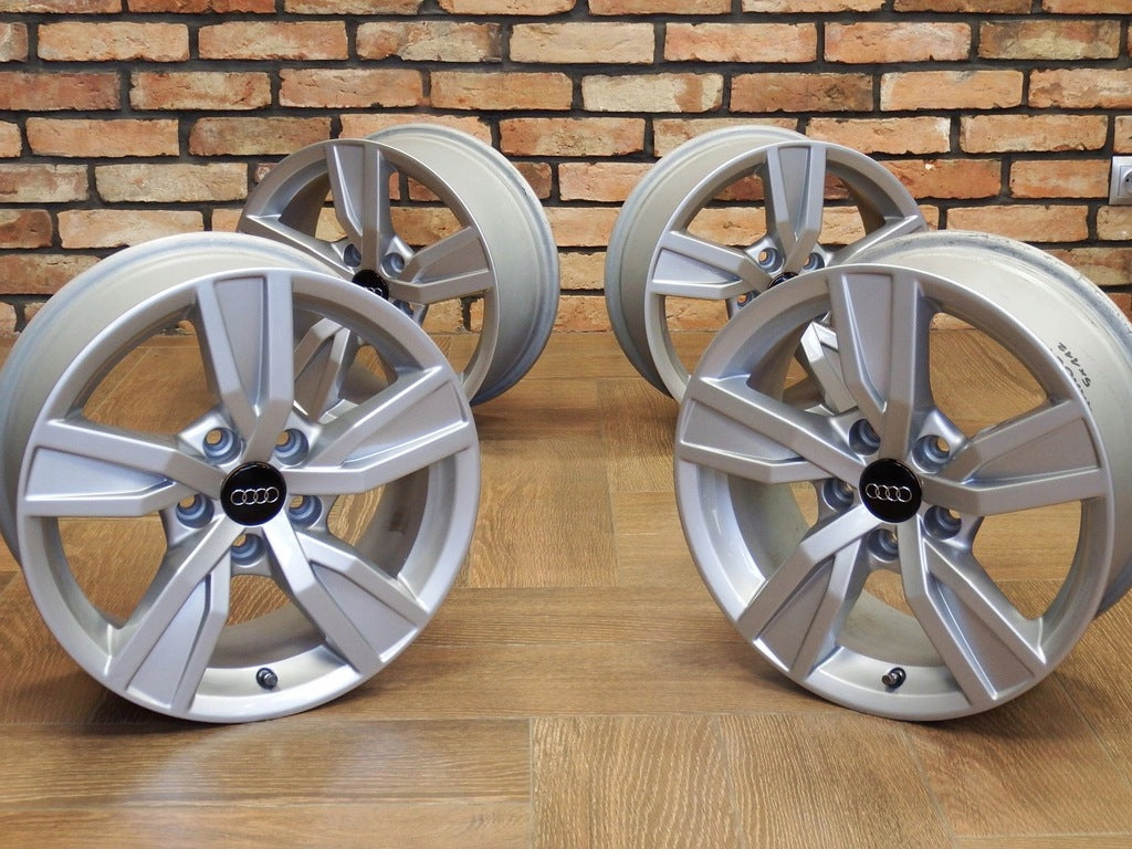4x Alufelge 16 Zoll 7.0" 5x112 35ET Glanz Silber 8W0601025A Audi C7 A4 B9 FEL6205765939ju