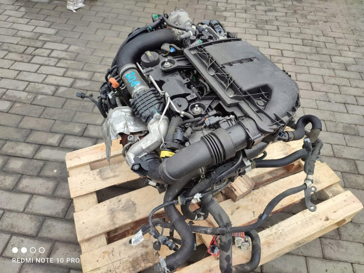 Motor Peugeot 208 10FDBZ 1.4 HDI 68PS 50kW 161TKm Diesel Engine Komplett MOT4556183060lk