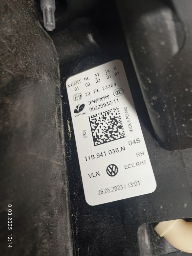 Frontscheinwerfer VW Id.4 11B941036N Full LED Rechts Scheinwerfer Headlight SCH1338239452an