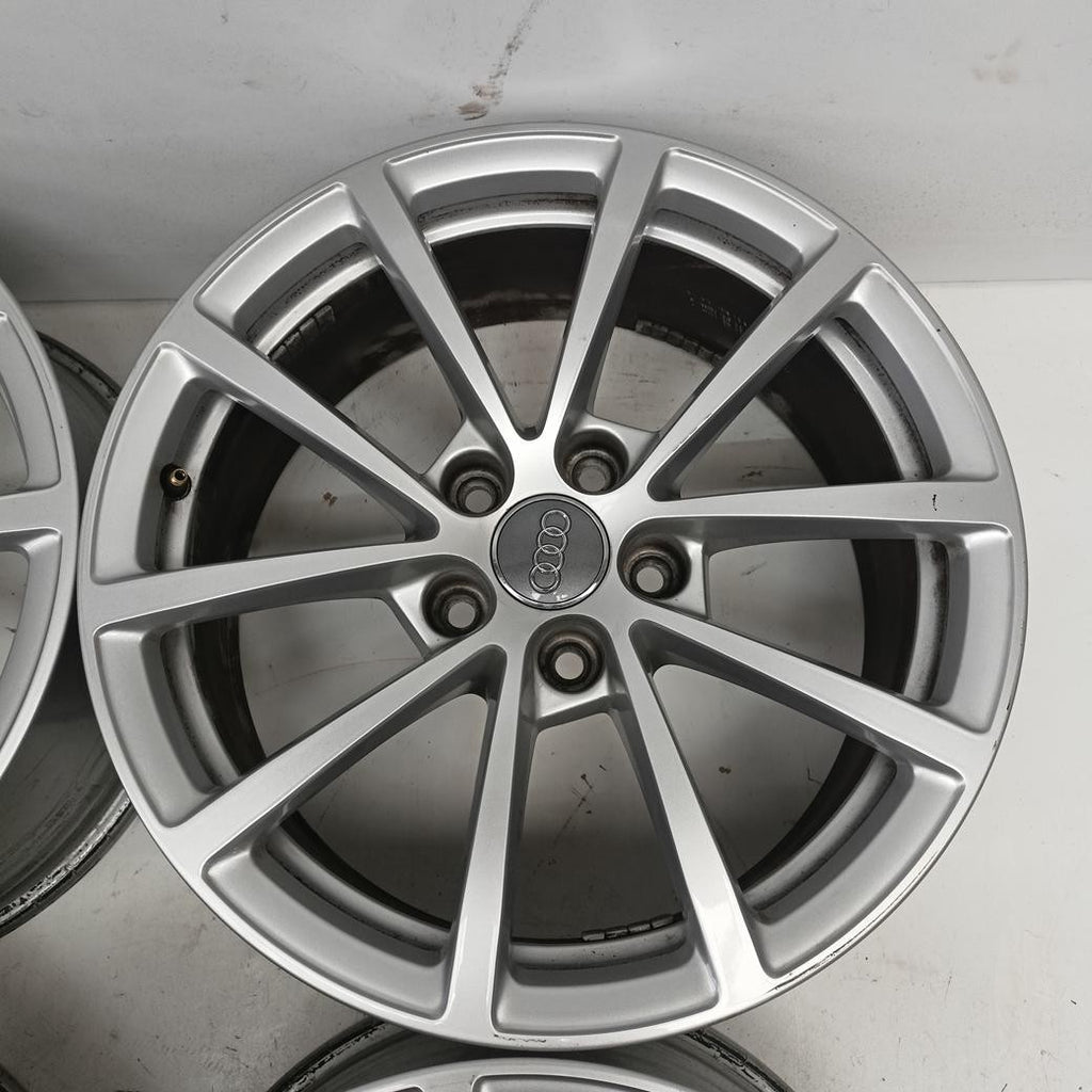 4x Alufelge 17 Zoll 7.5" 5x112 36ET Glanz Silber 4K0601025 Audi A6 C8 Rim Wheel FEL3123367420jg