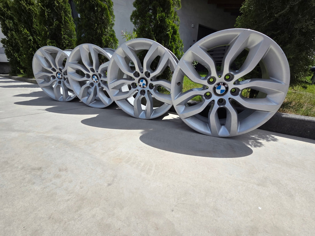 4x Alufelge 17 Zoll 7.5" 5x120 32ET Glanz Silber 6787576 BMW F26 X3 F25 FEL2124252219ab