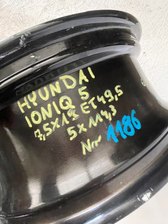 1x Alufelge 19 Zoll 7.5" 5x114.3 49 5ET 52910-GI150 Hyundai Ioniq 5 Rim Wheel FEL9416977393aq