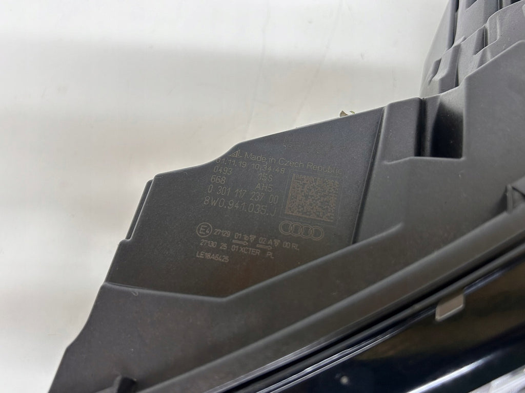 Frontscheinwerfer Audi 8W0941035J LED Links Scheinwerfer Headlight SCH5401074011oe