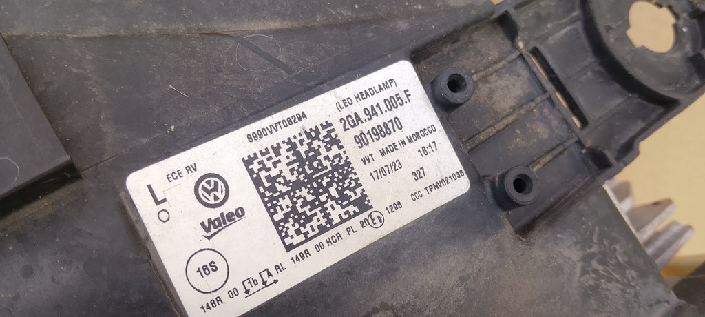 Frontscheinwerfer VW T-Roc 2GA941005F Links Scheinwerfer Headlight SCH4813822825ei