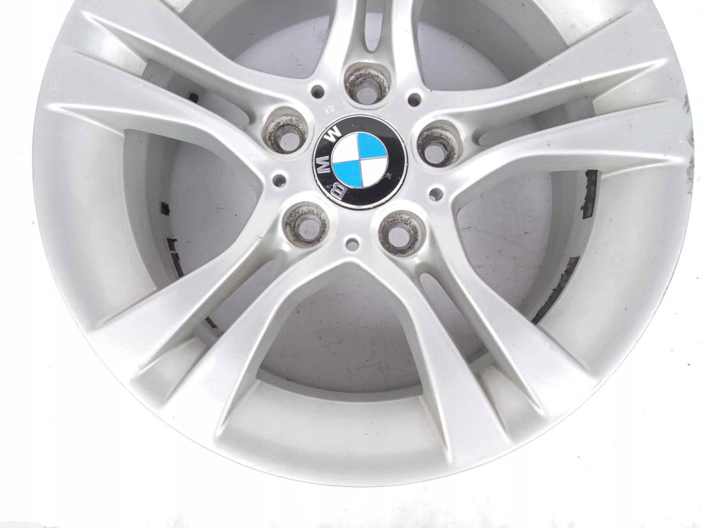 1x Alufelge 16 Zoll 7.0" 5x120 31ET Glanz Silber 6780907 BMW E91 E90 Rim Wheel