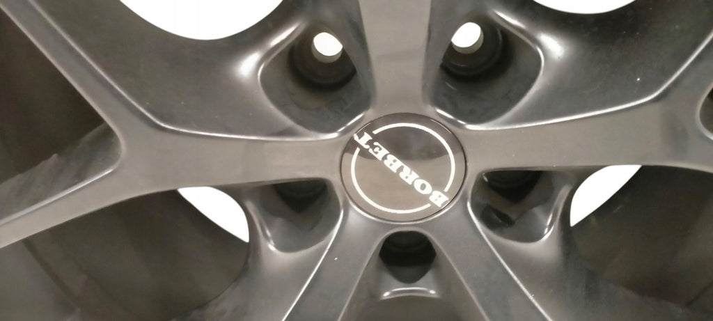 1x Alufelge 18 Zoll 8.0" 5x108 45ET Glanz Schwarz KBA50658 Rim Wheel FEL2997221577xo