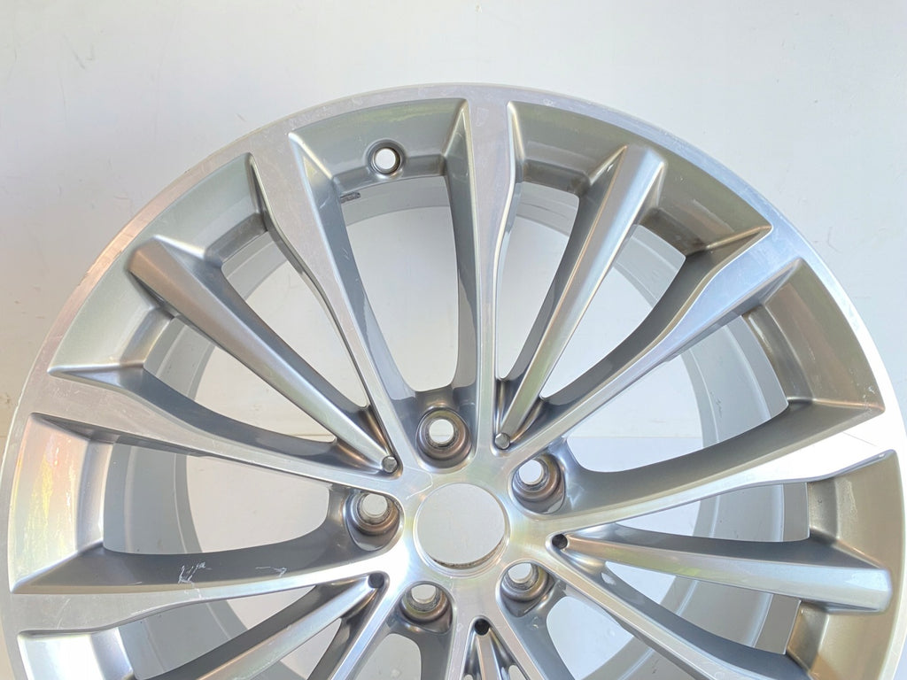 1x Alufelge 19 Zoll 9.0" 5x112 44ET Glanz Grau 6874438 BMW 5 G31 G30 Rim Wheel FEL9352696495wu