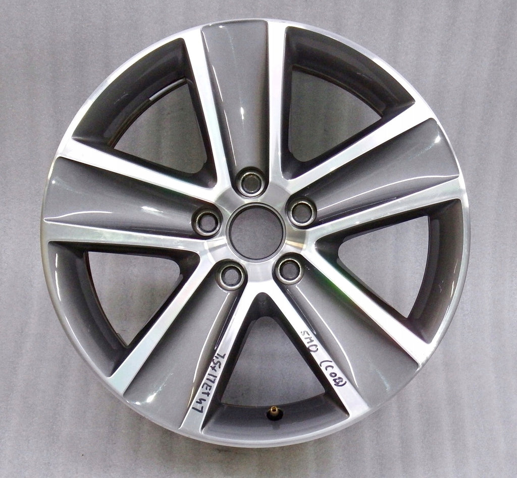 1x Alufelge 17 Zoll 7.5" 5x112 47ET Glanz Graphit 5M0601025A Mg 6 5 Golf Plus