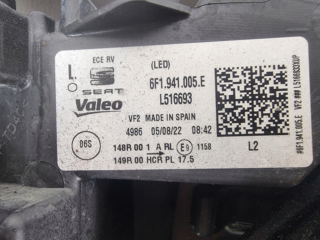 Frontscheinwerfer Seat Ibiza I V 6F1941055E Full LED Rechts oder Links SCH5621687707fy
