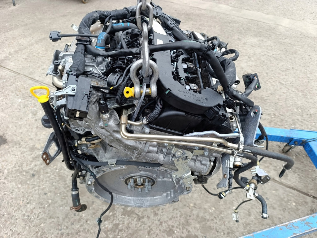 Motor Mercedes-Benz W176 651930 2.2 CDI Diesel Engine Komplett