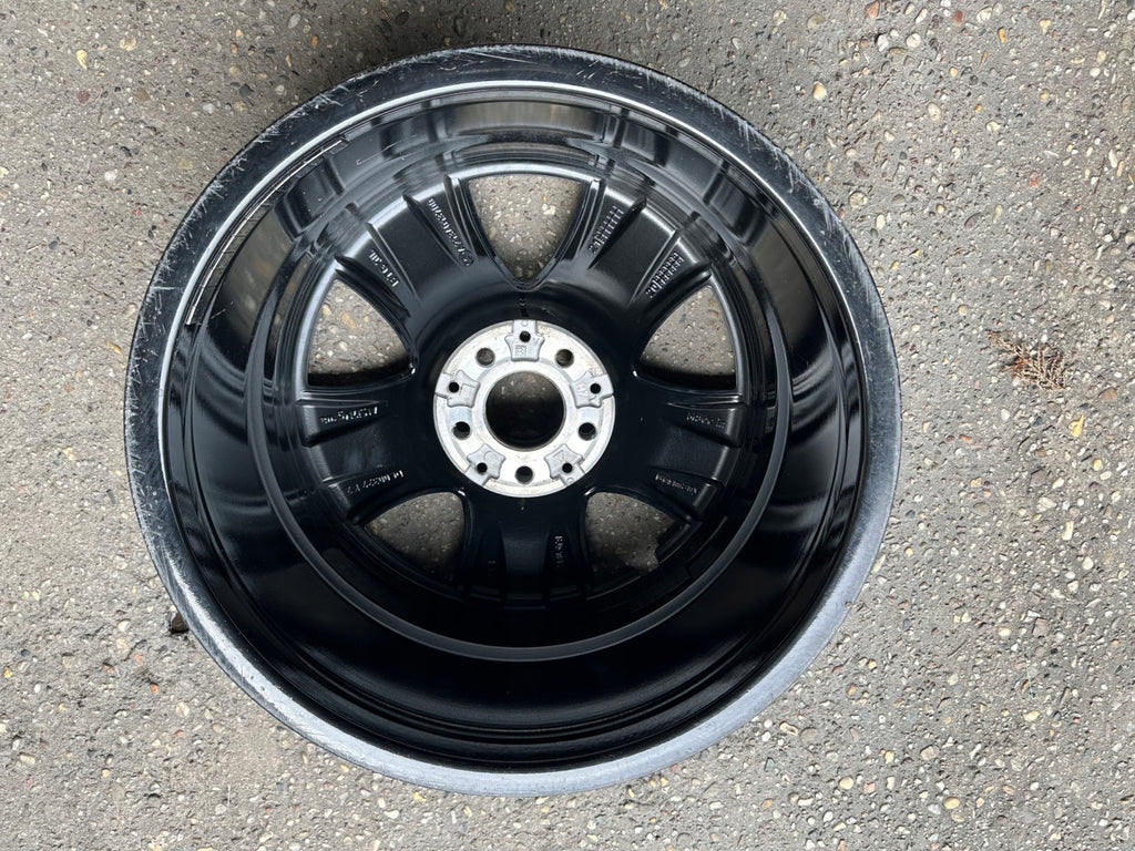 1x Alufelge 18 Zoll 8.0" 5x112 43ET Glanz Schwarz A2134013700 Mercedes-Benz W213 FEL8508481613iw