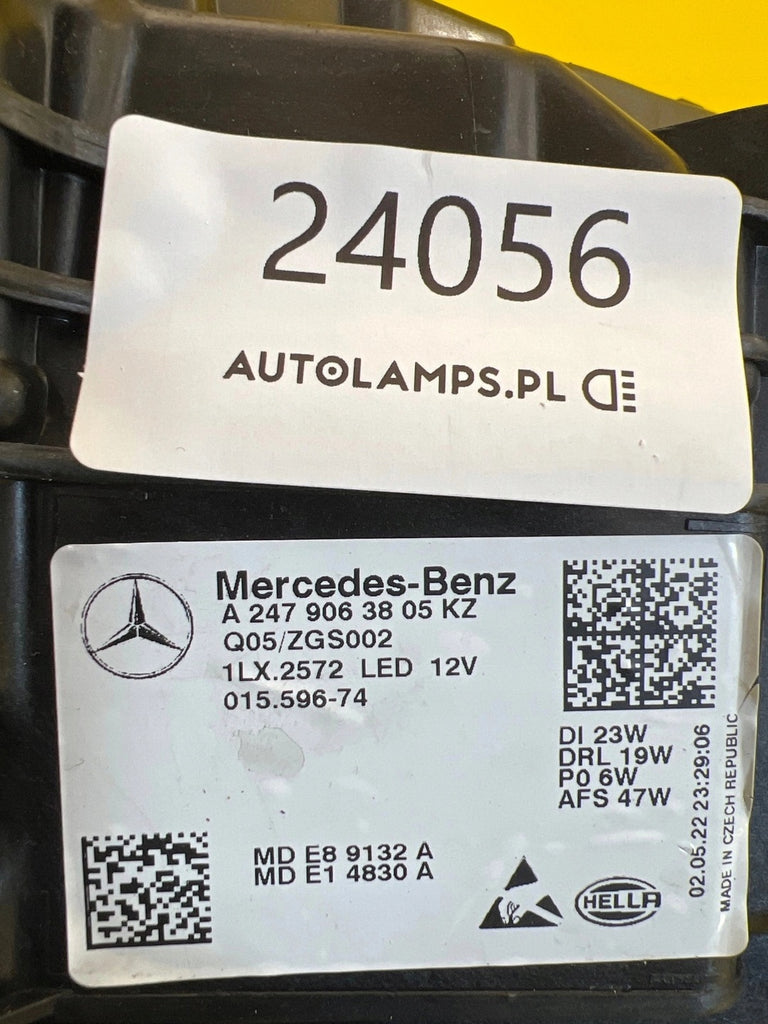 Frontscheinwerfer Mercedes-Benz Gla H247 A2479063805 LED Rechts Headlight SCH5896095125zk