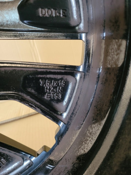 1x Alufelge 18 Zoll 7.5" 5x112 53ET Glanz Schwarz A2474012700 Mercedes-Benz W247 FEL4030886290ka