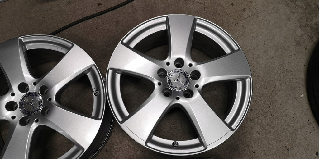 4x Alufelge 17 Zoll 7.0" 5x112 48 5ET A2054015500 Mercedes-Benz Viano Rim Wheel FEL1850090008ui
