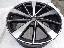 Load image into Gallery viewer, 1x Alufelge 19 Zoll 9.0" 5x108 53ET Glanz Schwarz 32134523 Polestar 1 V60 S60 FEL7010114558qs
