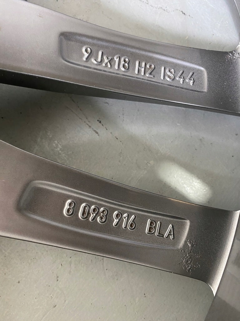 1x Alufelge 18 Zoll 9.0" 5x112 44ET 7855082 BMW 5 G30 Rim Wheel FEL3790021142hk